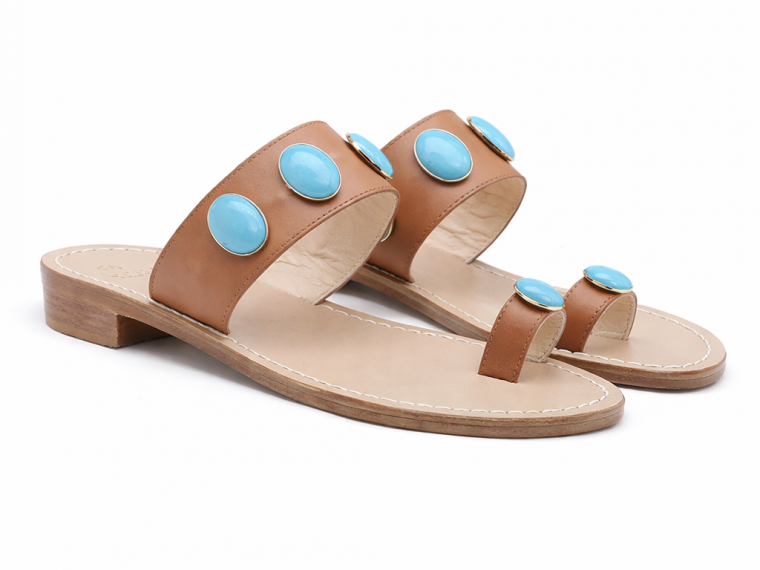 capri sandals band and...