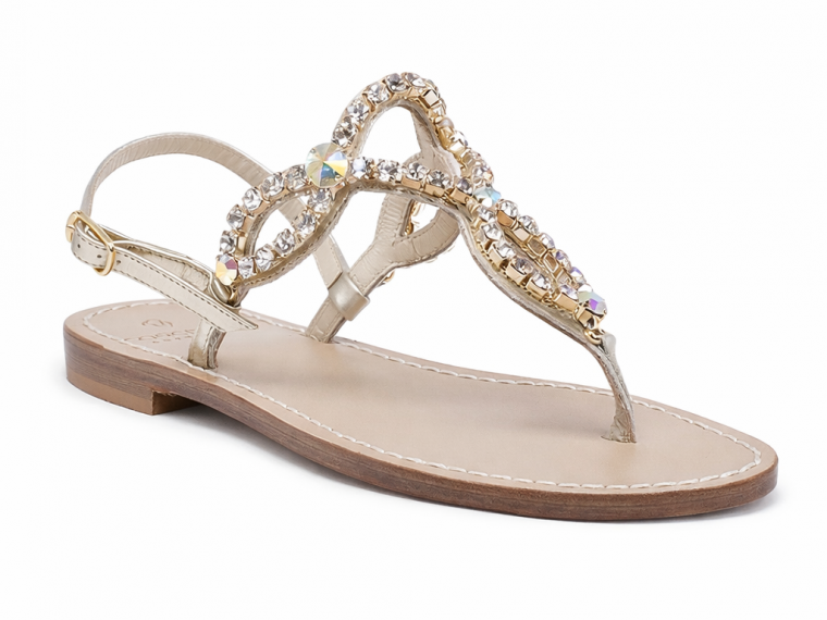 gina Sandali gioiello oro