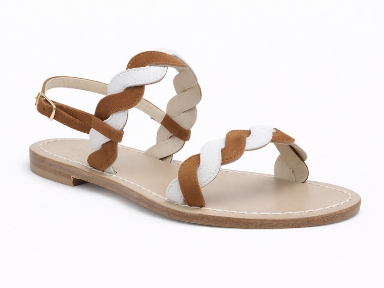 Gisel sandals with two...