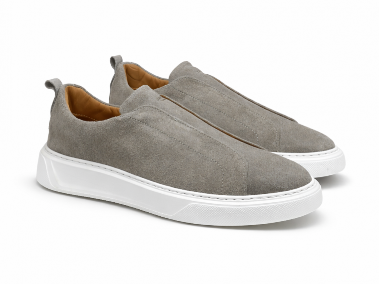 scarpe uomo ginniche taupe