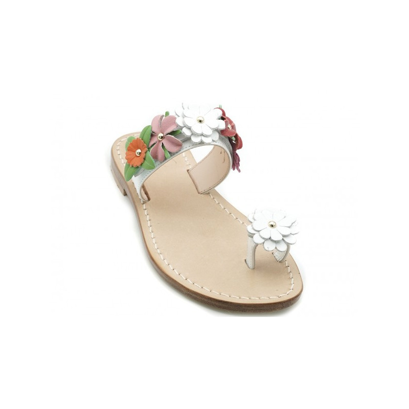 Questa Primavera - band and finger sandals flowers