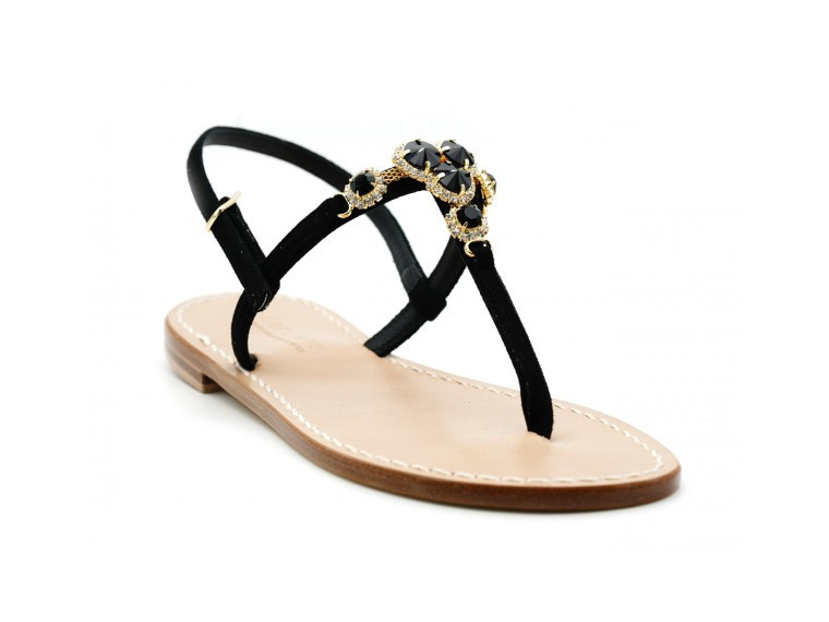 Altair - Capri black sandals