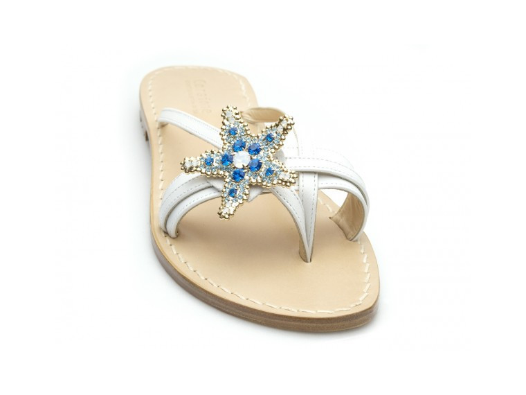 Starfish flip flops