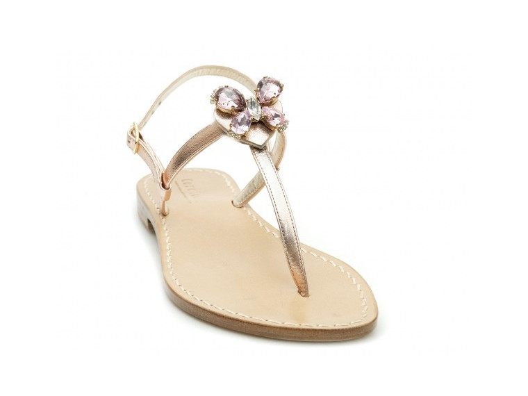 Alice - infradito oro rosa...