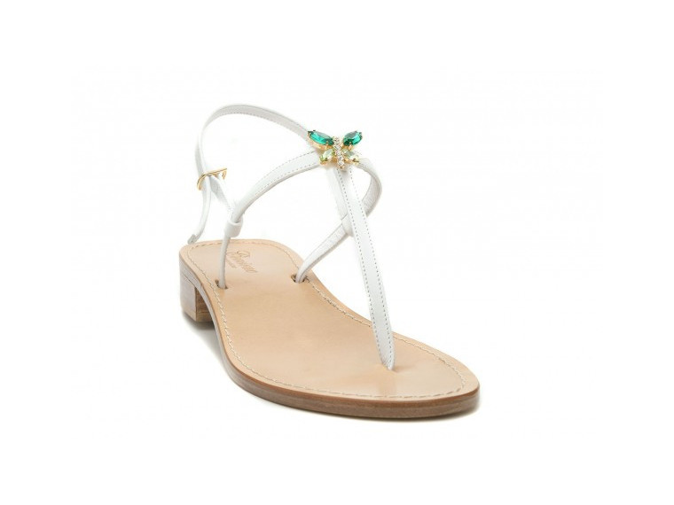 Infradito bianco libellula