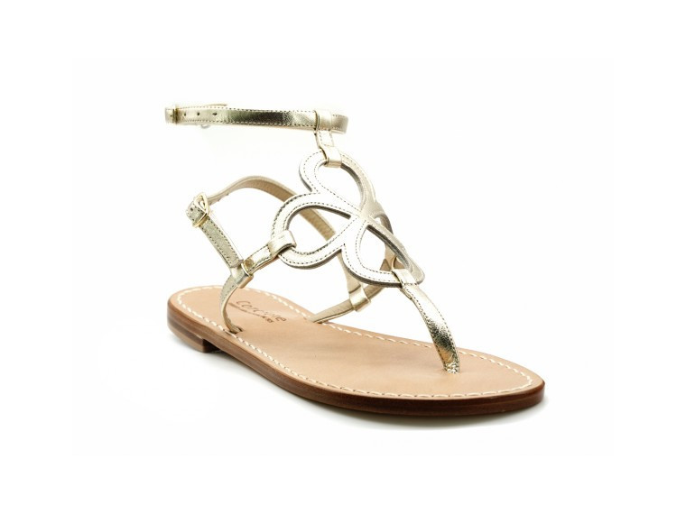 Four-leaf clover sandals