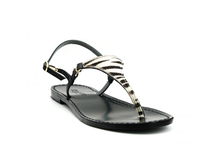 Triangle sandals in...