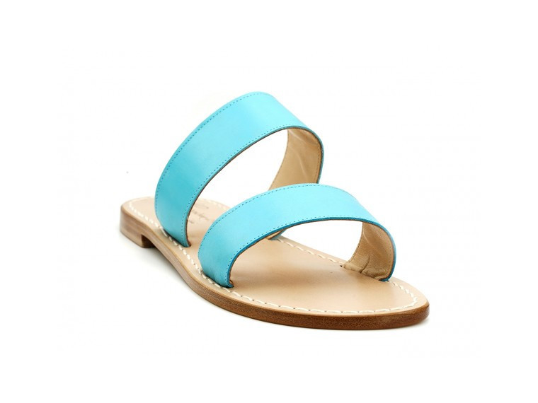 Two colored bands sandals