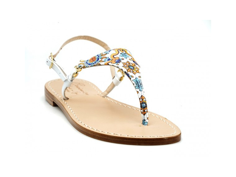 Sandali triangolo maioliche...