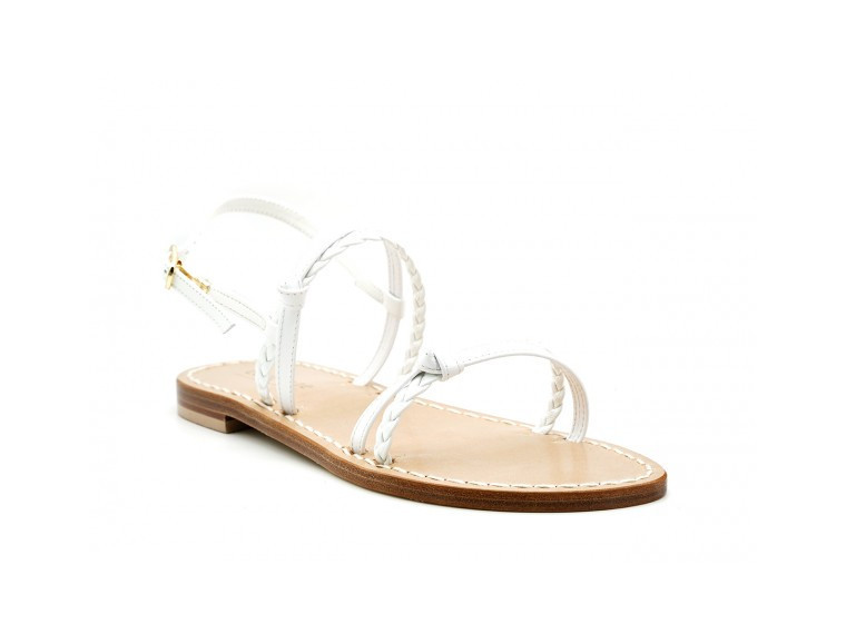 Dominique - sandals with braid