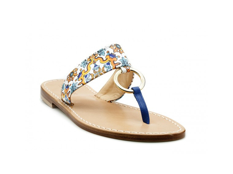 Amalfi majolica sandals...