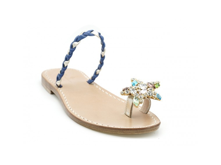 Band and finger sandals...