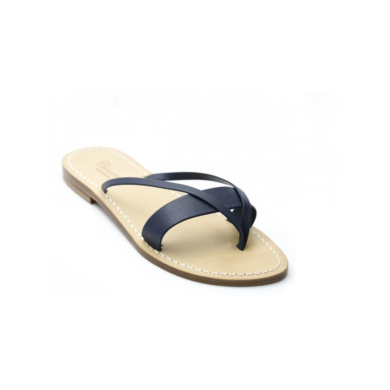 Capri navy sandals