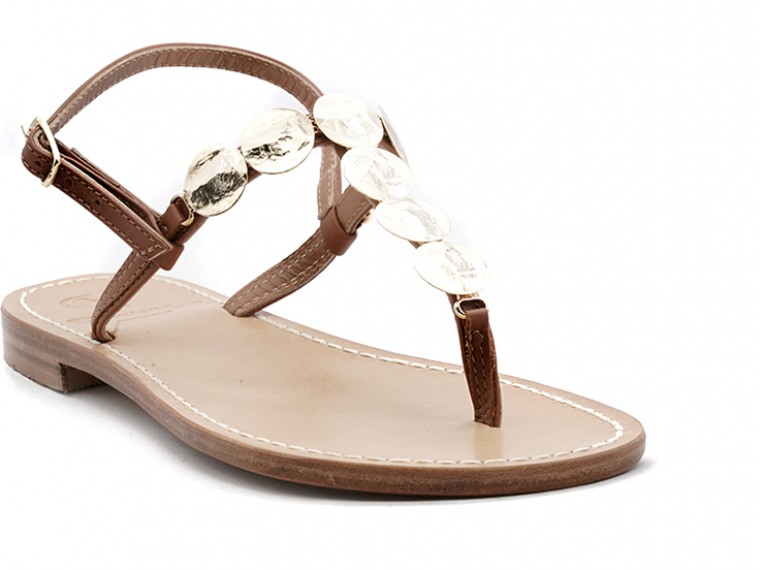 isma jewel sandals with...