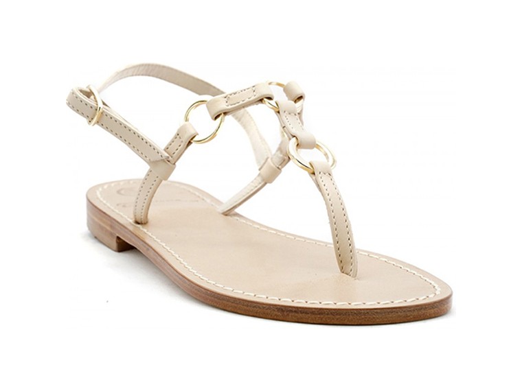 Sorrento Sandals gold rings