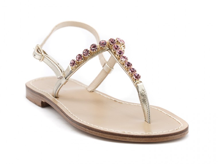 Carin - Sandali Positano rosa