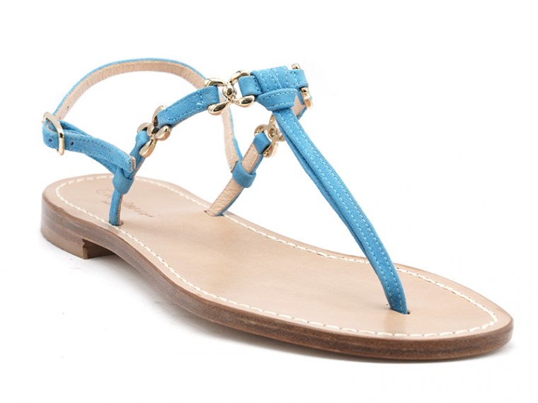 Farfallina - suede sandals...