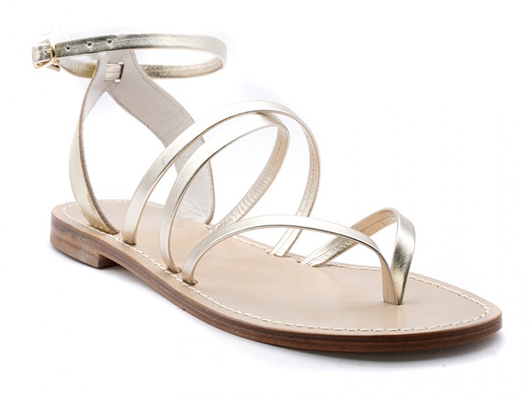 Half moon sandals