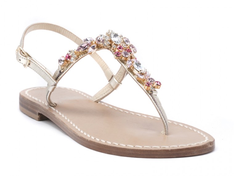 Ginevra thong sandals with...