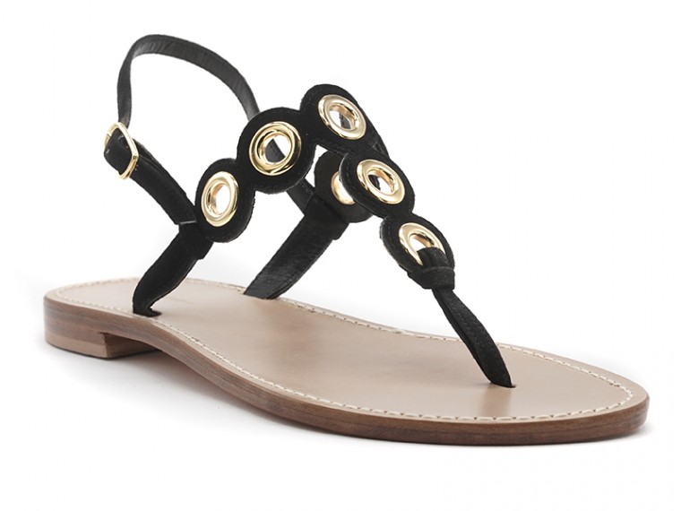 Vanity - suede sandals with...