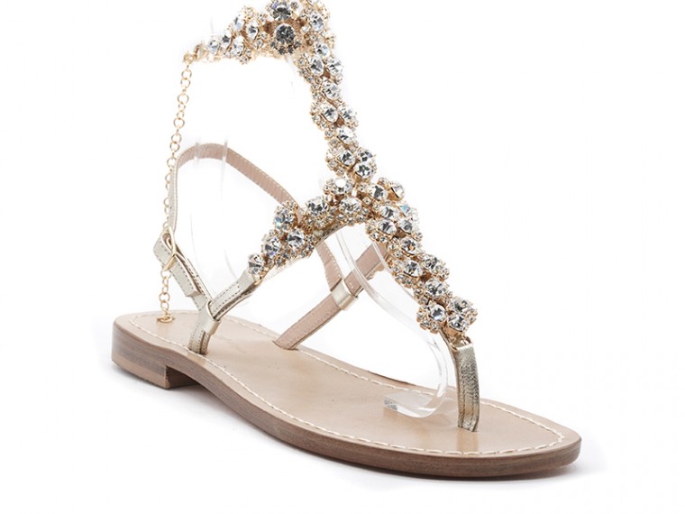 Eris - ankle Jewel sandle