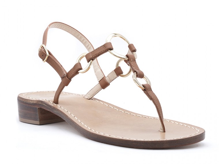 Classic Positano sandals rings