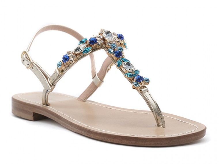 Ginevra thong sandals with...