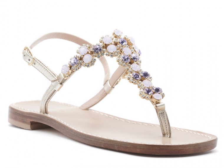 Melania - sandali gioiello