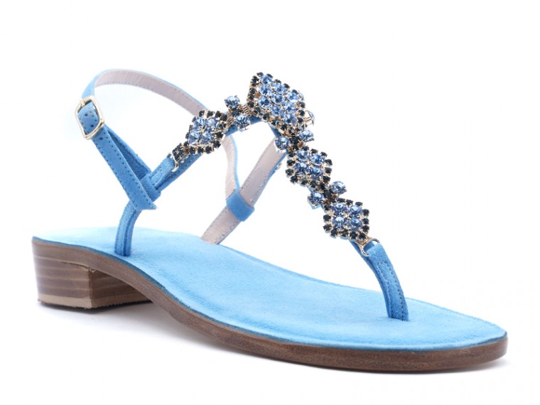 akly blu jeans sandali...