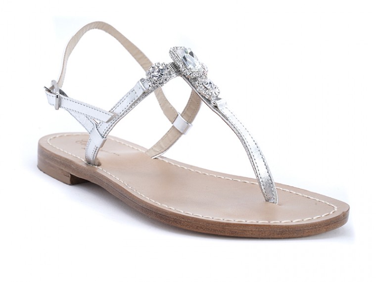 Sirio - silver  flip flops