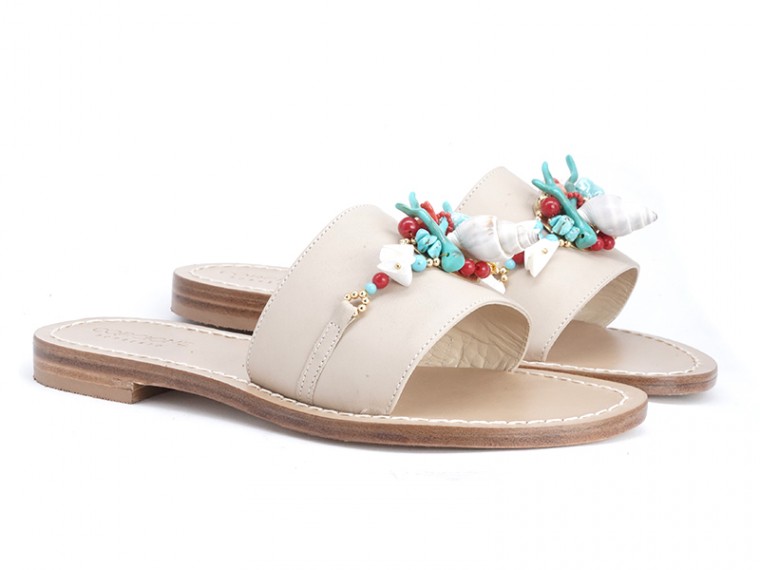 Seiao ciabatta con conchiglie