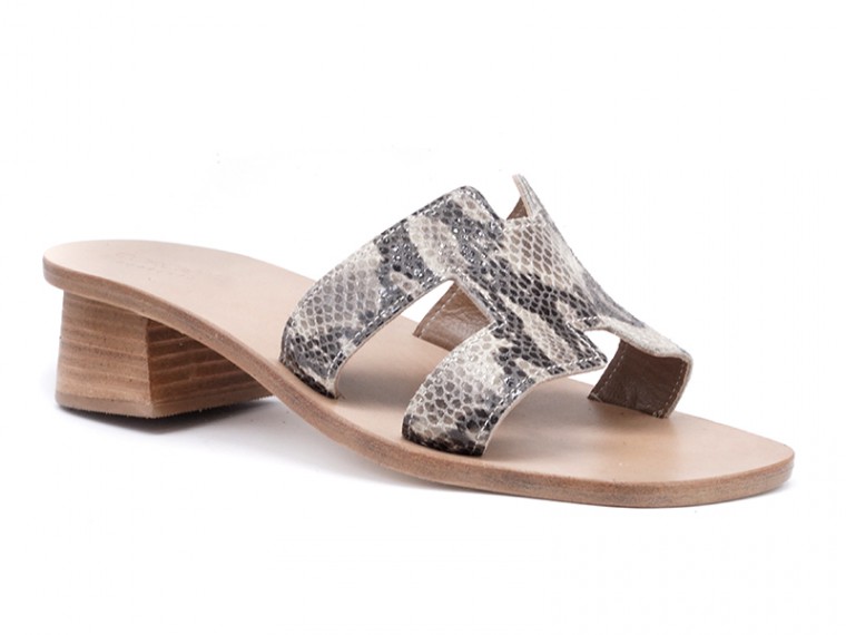 ciabatta H  tacco quadrato...