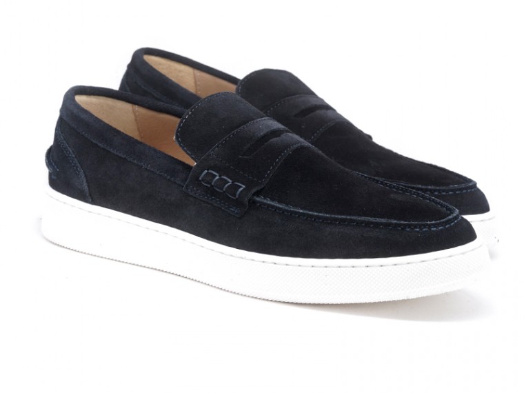 Mel mocassini uomo blu...